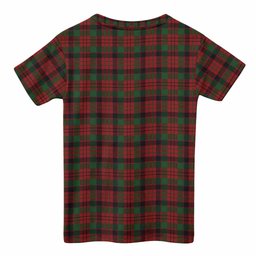 MacNicol (McNicol) Tartan Crest Kid T-shirt Ferocious Lion Style