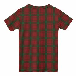 MacQuarrie (McQuarrie) Tartan Crest Kid T-shirt Ferocious Lion Style