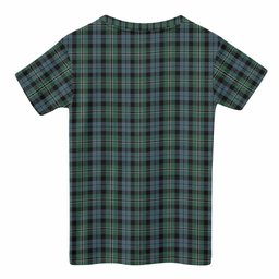 Melville Tartan Crest Kid T-shirt Ferocious Lion Style