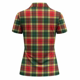 Gibson (Gibbs or Gibsone) Tartan Crest Women Polo Shirt Ferocious Lion Style