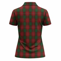 MacFie (McFie) Tartan Crest Women Polo Shirt Ferocious Lion Style