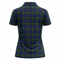 MacKinlay (McKinlay) Tartan Crest Women Polo Shirt Ferocious Lion Style