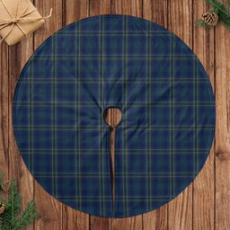 Fermanagh County Ireland Tartan Christmas Tree Skirt