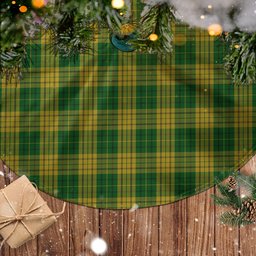 Meredith of Wales Tartan Christmas Tree Skirt