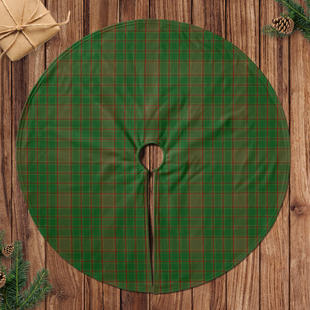 Terry Tartan Christmas Tree Skirt