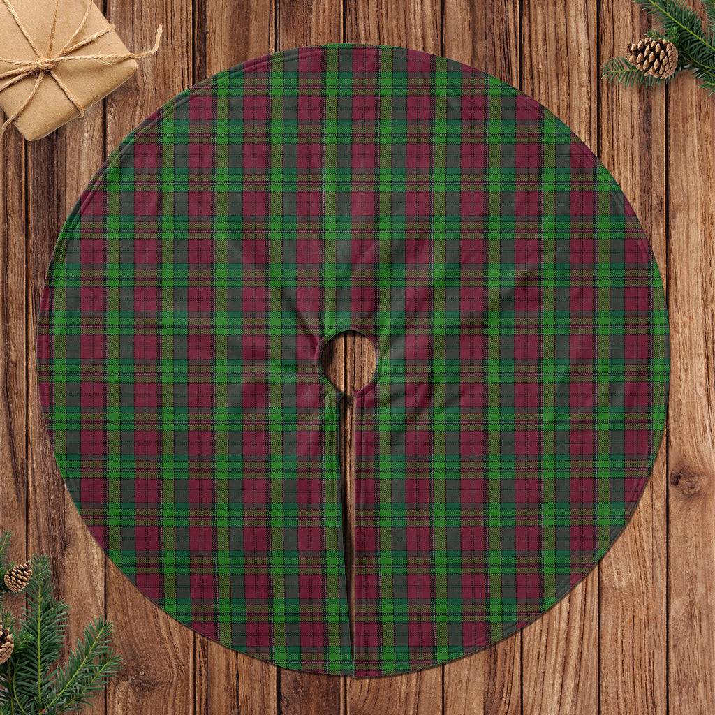 Pope of Wales Tartan Christmas Tree Skirt