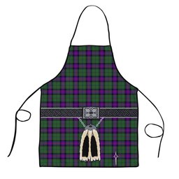 ScotsTee Shop Scottish Armstrong Modern Clan Highland Kilt Sporran Tartan Apron