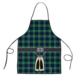 ScotsTee Shop Scottish Abercrombie SC Clan Highland Kilt Sporran Tartan Apron