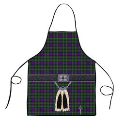 ScotsTee Shop Scottish Abercrombie Wilsons Clan Highland Kilt Sporran Tartan Apron