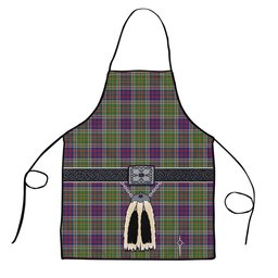 ScotsTee Shop Scottish Bowie Modern Clan Highland Kilt Sporran Tartan Apron