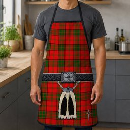 ScotsTee Shop Scottish Adair Clan Highland Kilt Sporran Tartan Apron