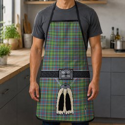 ScotsTee Shop Scottish Ayrshire District Clan Highland Kilt Sporran Tartan Apron