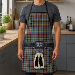 ScotsTee Shop Scottish Aikenhead Clan Highland Kilt Sporran Tartan Apron