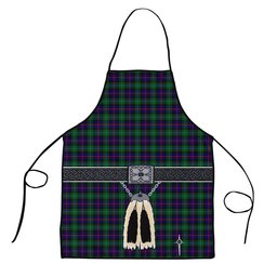ScotsTee Shop Scottish Campbel of Cawdor Modern Clan Highland Kilt Sporran Tartan Apron