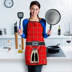 ScotsTee Shop Scottish Burnett Modern Clan Highland Kilt Sporran Tartan Apron