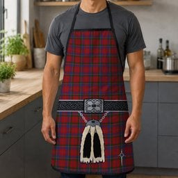 ScotsTee Shop Scottish Donald of Glenaladale Clan Highland Kilt Sporran Tartan Apron