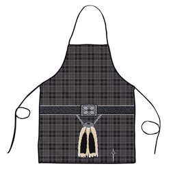 ScotsTee Shop Scottish Drummond Grey Clan Highland Kilt Sporran Tartan Apron