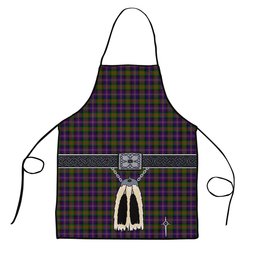 ScotsTee Shop Scottish Chalmers Clan Highland Kilt Sporran Tartan Apron