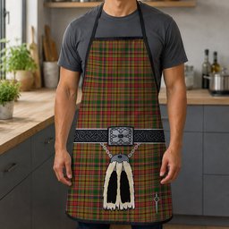 ScotsTee Shop Scottish Drummond of Strathallan Clan Highland Kilt Sporran Tartan Apron