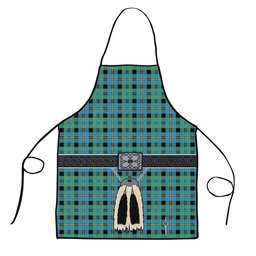 ScotsTee Shop Scottish Calder Ancient Clan Highland Kilt Sporran Tartan Apron