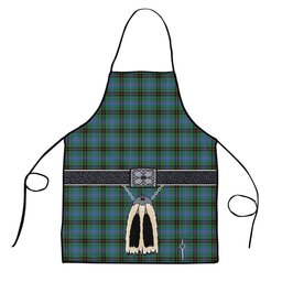 ScotsTee Shop Scottish Davidson Ancient Clan Highland Kilt Sporran Tartan Apron