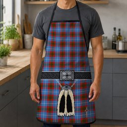 ScotsTee Shop Scottish Crichton Clan Highland Kilt Sporran Tartan Apron