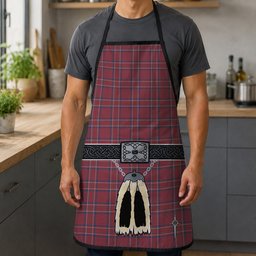 ScotsTee Shop Scottish Burnett Hunting Modern Clan Highland Kilt Sporran Tartan Apron