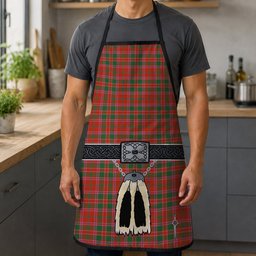 ScotsTee Shop Scottish Dalziel Ancient Clan Highland Kilt Sporran Tartan Apron