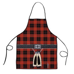 ScotsTee Shop Scottish Cameron Black and Red Ancient Clan Highland Kilt Sporran Tartan Apron