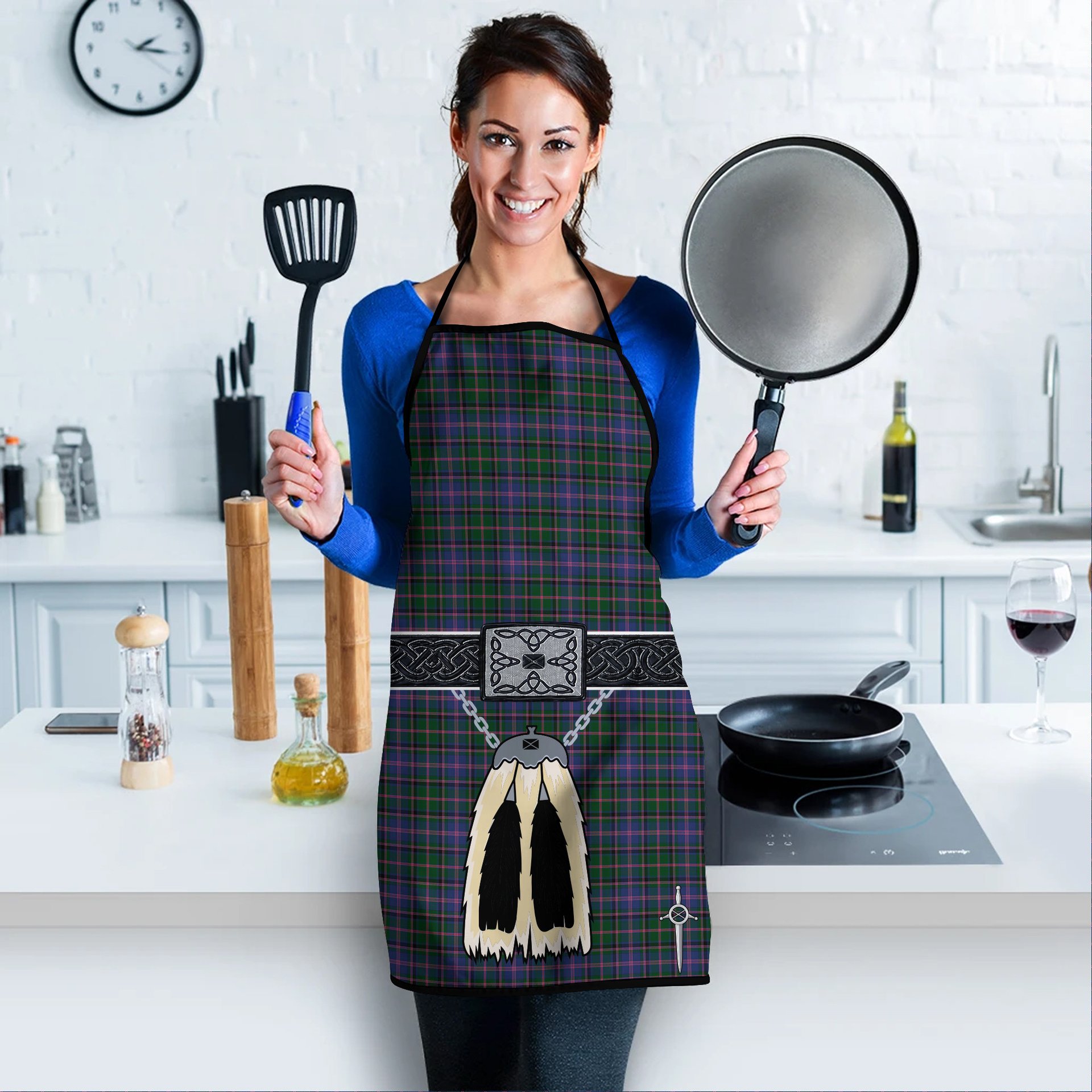 ScotsTee Shop Scottish Couper Clan Highland Kilt Sporran Tartan Apron