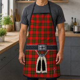ScotsTee Shop Scottish Crief District Clan Highland Kilt Sporran Tartan Apron