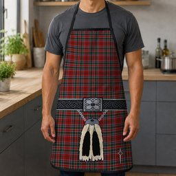 ScotsTee Shop Scottish Donald of Lochmaddy Clan Highland Kilt Sporran Tartan Apron