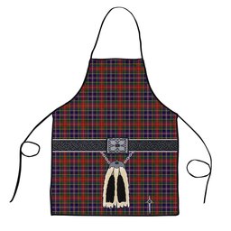 ScotsTee Shop Scottish Crosser Clan Highland Kilt Sporran Tartan Apron