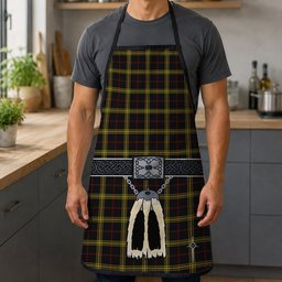 ScotsTee Shop Scottish Gwynn Clan Highland Kilt Sporran Tartan Apron