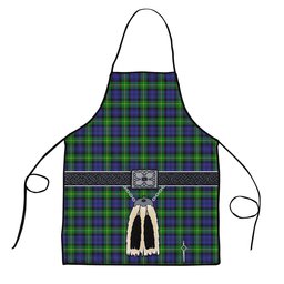 ScotsTee Shop Scottish Gordon Modern Clan Highland Kilt Sporran Tartan Apron
