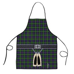 ScotsTee Shop Scottish Farquharson Clan Highland Kilt Sporran Tartan Apron