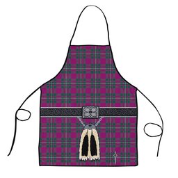 ScotsTee Shop Scottish Gregor Hunting Modern Clan Highland Kilt Sporran Tartan Apron