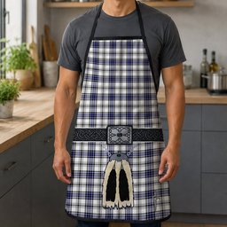 ScotsTee Shop Scottish Hannay Modern Clan Highland Kilt Sporran Tartan Apron