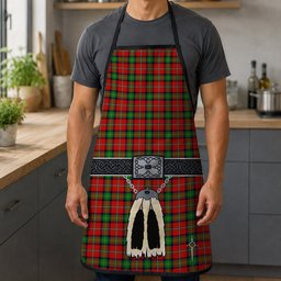 ScotsTee Shop Scottish Fairlie Modern Clan Highland Kilt Sporran Tartan Apron