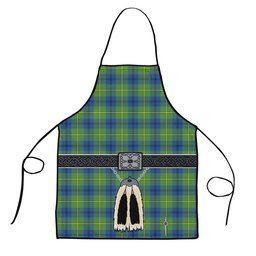 ScotsTee Shop Scottish Johnston Ancient Clan Highland Kilt Sporran Tartan Apron