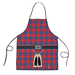 ScotsTee Shop Scottish Galloway Red Clan Highland Kilt Sporran Tartan Apron