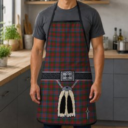 ScotsTee Shop Scottish Kidd Clan Highland Kilt Sporran Tartan Apron