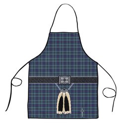 ScotsTee Shop Scottish Hannay Blue Clan Highland Kilt Sporran Tartan Apron