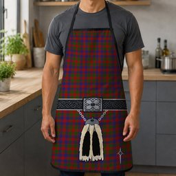 ScotsTee Shop Scottish Gow Clan Highland Kilt Sporran Tartan Apron
