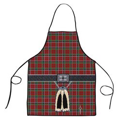 ScotsTee Shop Scottish Graham Red Clan Highland Kilt Sporran Tartan Apron