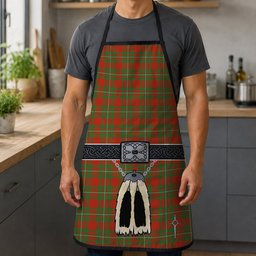 ScotsTee Shop Scottish Gregor Ancient Clan Clan Highland Kilt Sporran Tartan Apron