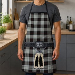 ScotsTee Shop Scottish Kierson Clan Highland Kilt Sporran Tartan Apron