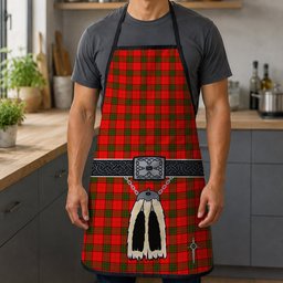 ScotsTee Shop Scottish Herries Clan Highland Kilt Sporran Tartan Apron