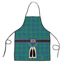 ScotsTee Shop Scottish Irvine Ancient Clan Highland Kilt Sporran Tartan Apron