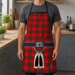 ScotsTee Shop Scottish Heron Clan Highland Kilt Sporran Tartan Apron